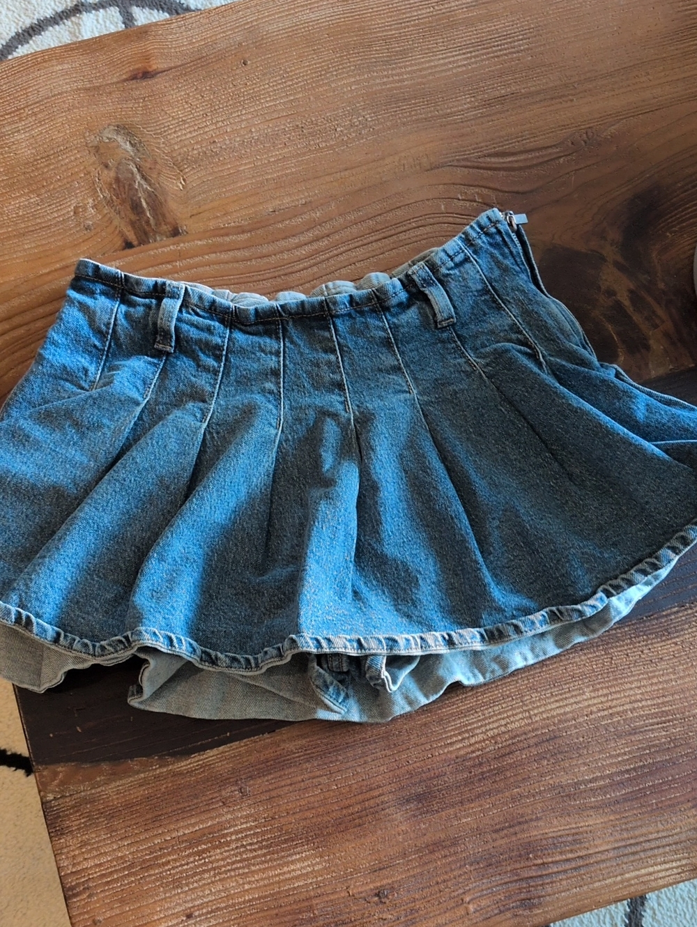 wild fable Light Blue Denim Skirt